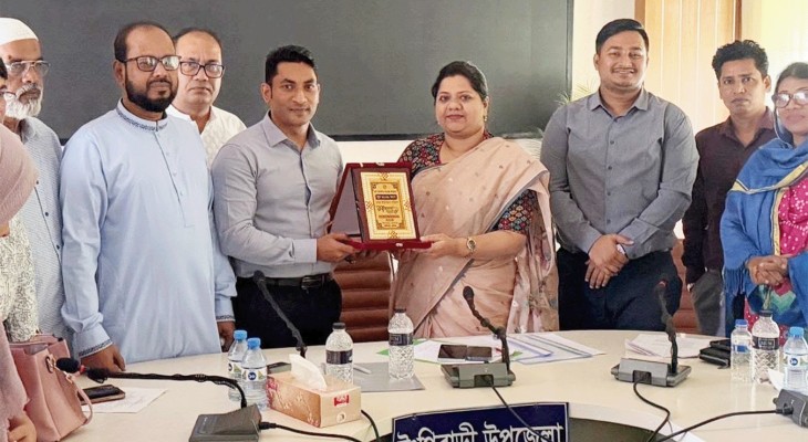 টঙ্গীবাড়ীতে গ্রাম আদালতে সেরা আড়িয়ল ইউনিয়ন