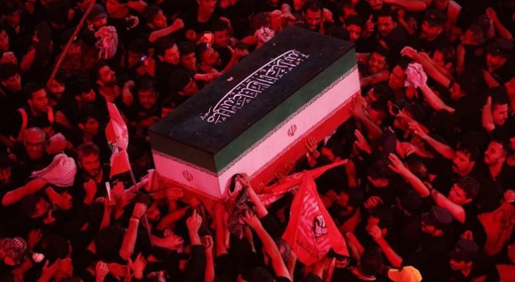 পাল্টাপাল্টি হামলার মধ্যেই খামেনির দাফন আজ